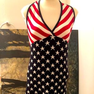 Fourth of July dress, New, size L, great fit!